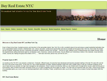 Tablet Screenshot of buyrealestatenyc.com